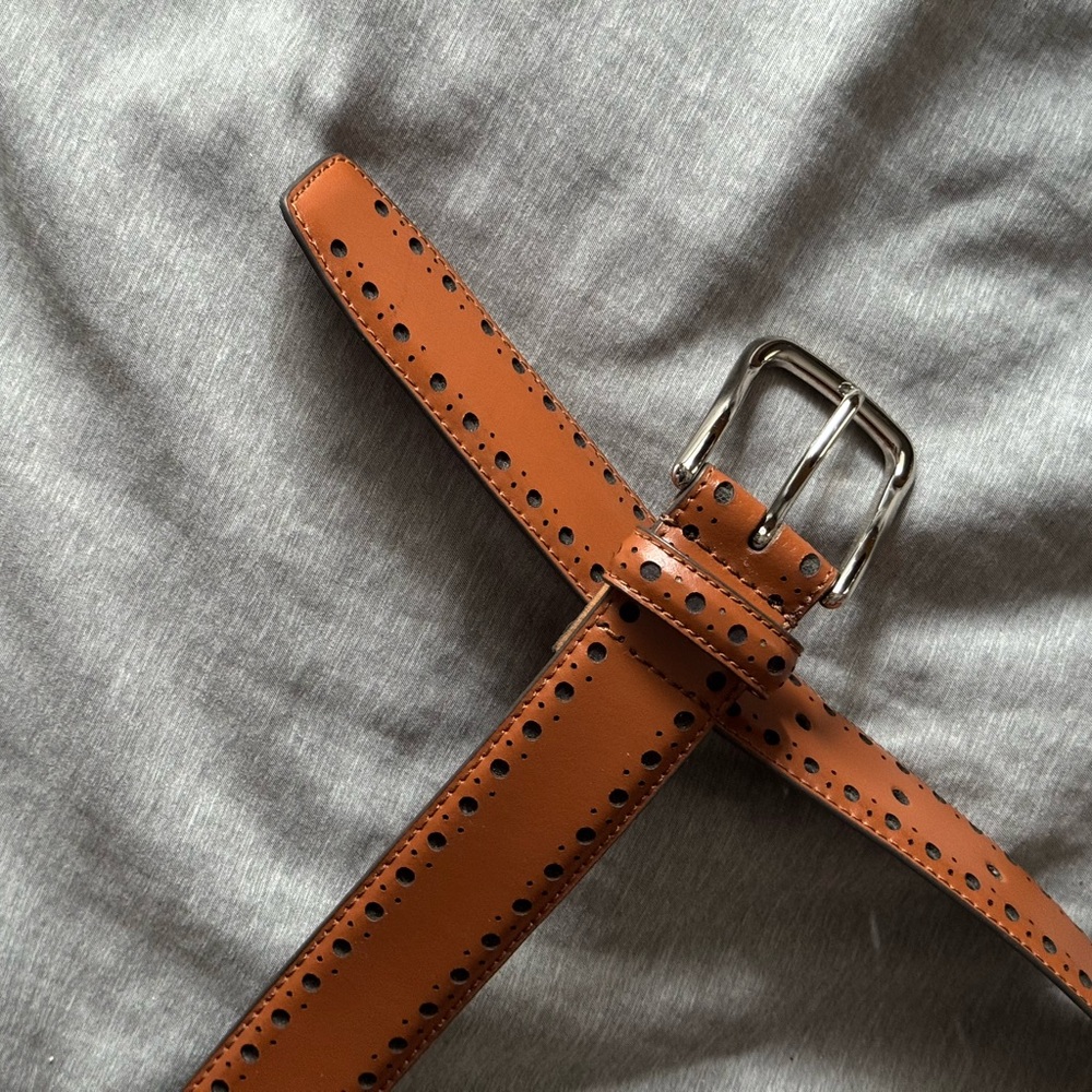 Cole Haan Men's Tan Leather Belt 40/100